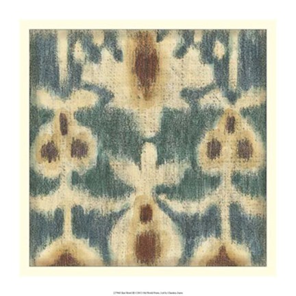 Framed Ikat Motif III Print