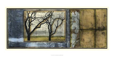 Framed Tandem Trees IV Print