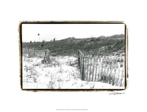 Framed Cape May Lighthouse III Print