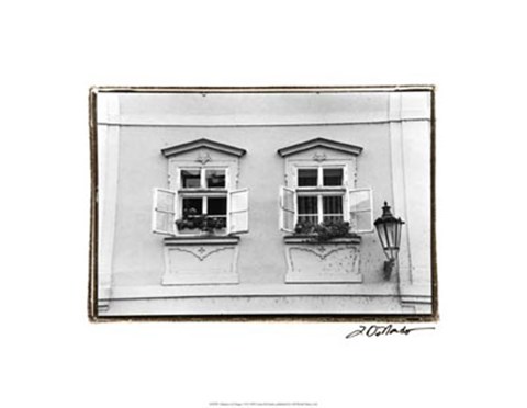 Framed Glimpses of Prague VI Print
