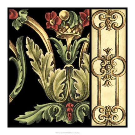 Framed Frieze Detail I Print