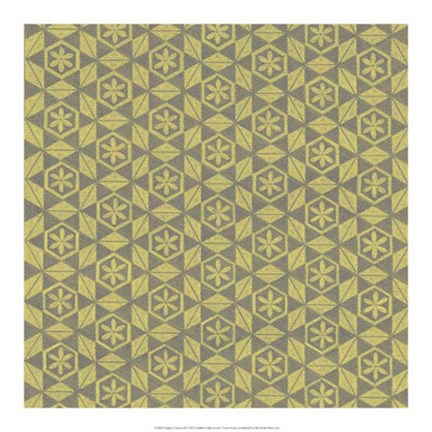 Framed Graphic Pattern II Print