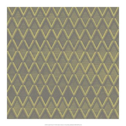 Framed Graphic Pattern IV Print
