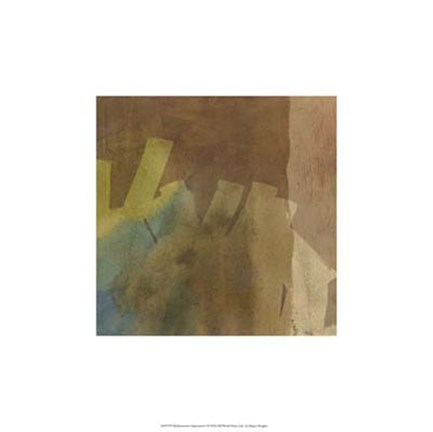 Framed Mediterranean Impressions I Print