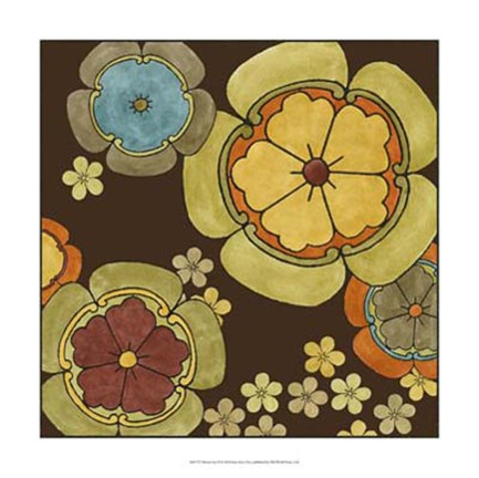 Framed Vibrant Sari II Print