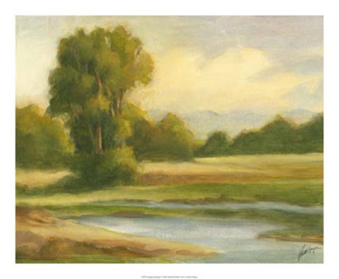 Framed Spring Morning I Print