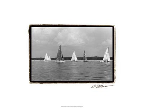 Framed Ocean Breeze I Print