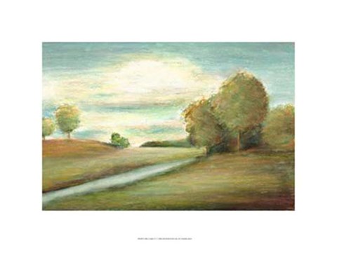 Framed Idle Country IV Print