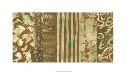 Framed Lunar Layers I Print