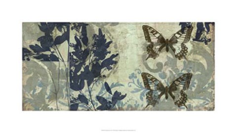 Framed Butterfly Reverie II Print