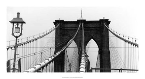 Framed Brooklyn Suspension I Print
