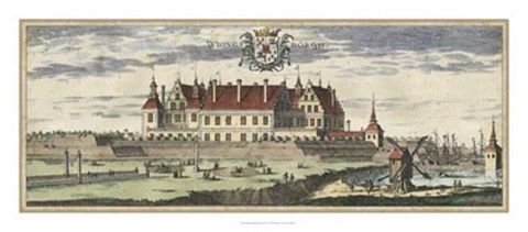 Framed Dahlberg Swedish Estate III Print