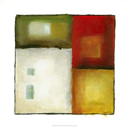 Framed Mirrored Reflections (A) III on CGP Print