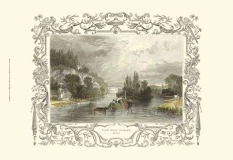 Framed View Near Hurley Print