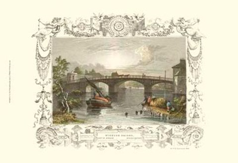 Framed Windsor Bridge Print