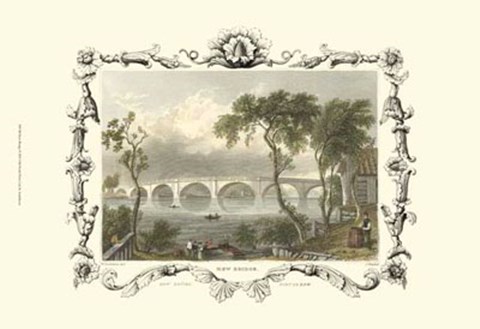 Framed Kew Bridge Print