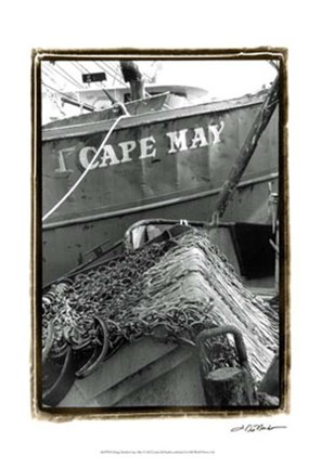 Framed Fishing Trawler- Cape May Print