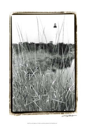 Framed Cape May Lighthouse I Print