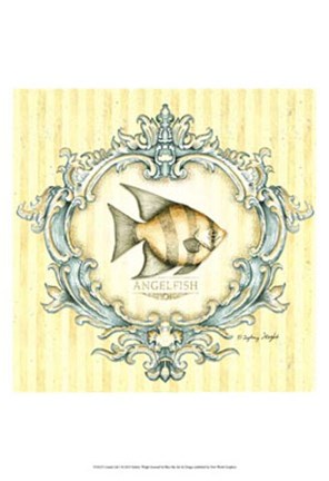 Framed Coastal Life I Print