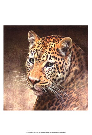 Framed Leopard Print