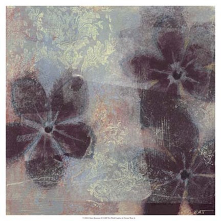 Framed Mauve Resonance II Print