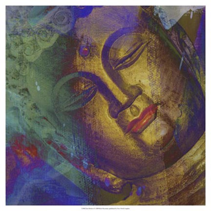 Framed Zen Modern I Print