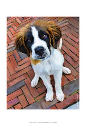 Framed Little Saint Print