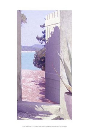 Framed Coastal Doorway IV Print