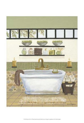 Framed Retreat II Print