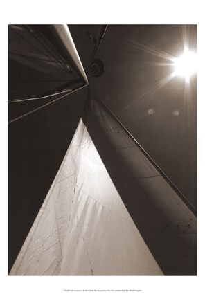 Framed Sail Geometry I Print