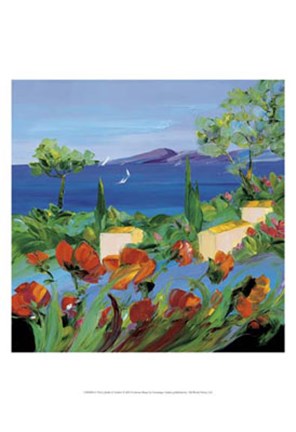 Framed Jardin d'Antibes Print