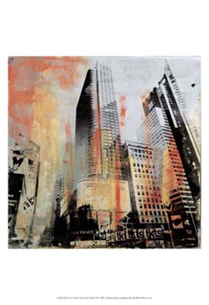 Framed Allen Tracy New York Print