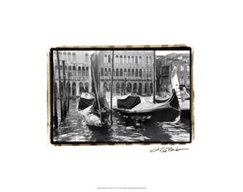 Framed Waterways of Venice XIV Print