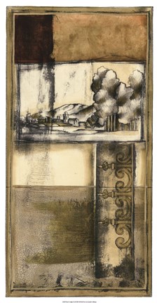 Framed Printed Nostalgia II Print