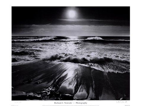 Framed Sun and Surf Print