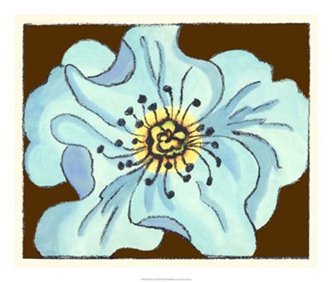 Framed Petal Poetry III Print