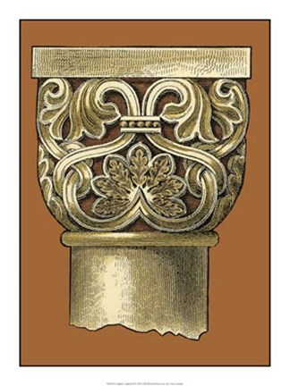 Framed Graphic Capital II Print