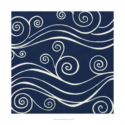 Framed Ocean Motifs II Print