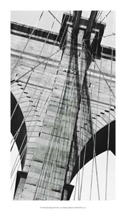 Framed Brooklyn Bridge III Print