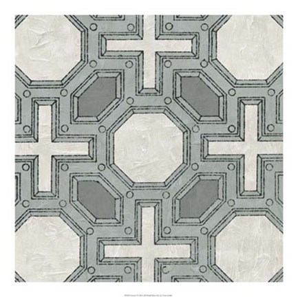 Framed Caisson I Print