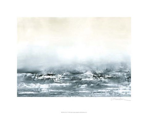 Framed Sea View V Print