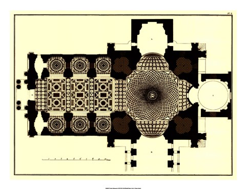 Framed French Marquetry II Print