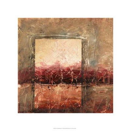 Framed Focal Illumination I Print