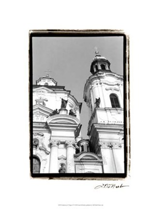 Framed Splendors of Prague IV Print