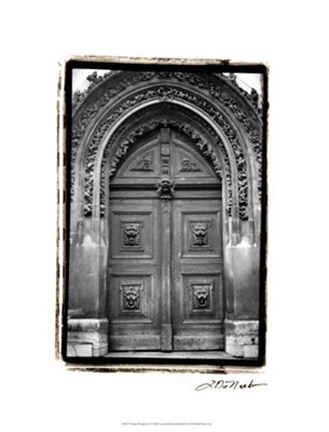 Framed Prague Passageway I Print