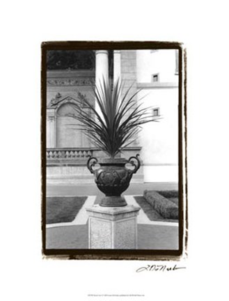 Framed Royal Urn I Print