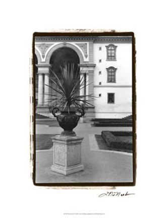 Framed Royal Urn II Print