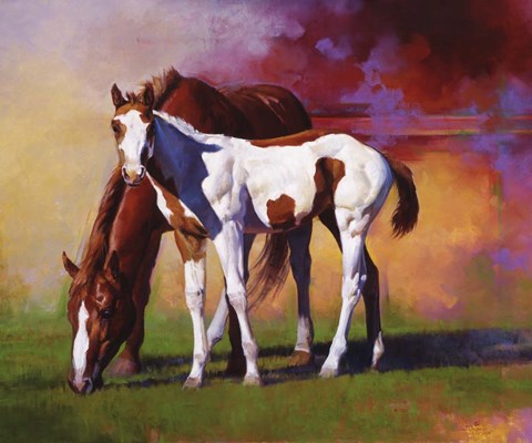 Framed Hot Color Print