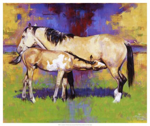 Framed Contentment Print