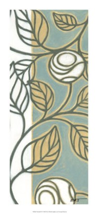 Framed Flourish IV Print